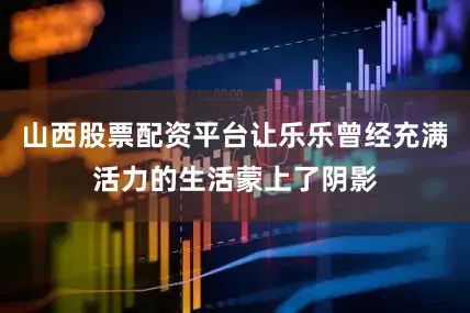 山西股票配资平台让乐乐曾经充满活力的生活蒙上了阴影